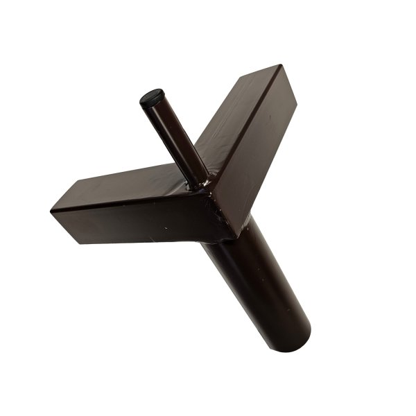 Pieza de esquina Ø55 mm x 54 mm x 54 mm – con espiga