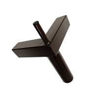 Pieza de esquina Ø55 mm x 54 mm x 54 mm –...