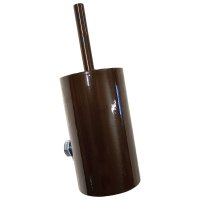 Punta para poste vertical de 4 cm