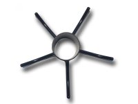 Colgador para abrigos mástiles centrales Ø 5,5 cm