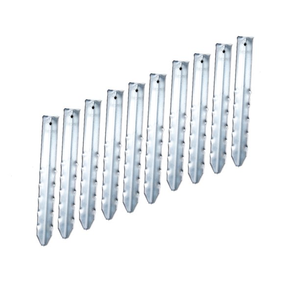 Estaca gruesa para tienda - paquete de 10
