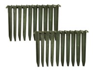 Estacas de tienda US de aluminio, originales –...