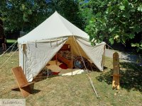 Tienda mágica 3 x 3 natural