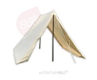 Tienda tipo cuña grande 3 x 2,50 natural