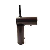 Pieza en L con espiga Ø 55 x 55 mm