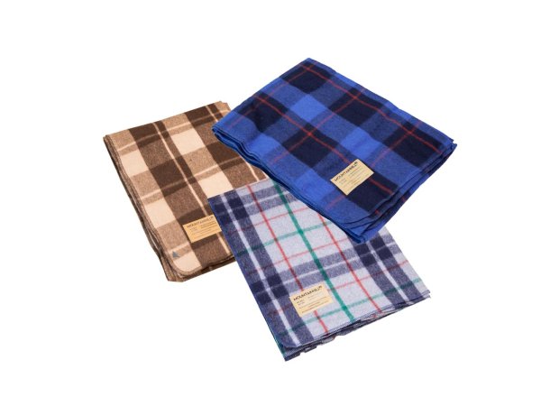 Manta de lana MOUNTAINHILL, a cuadros – surtido