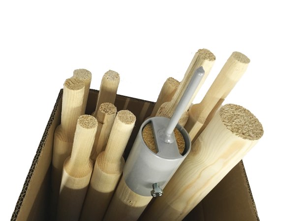 Juego de postes – Wall Tent 4,50 x 3,50 (con postes laterales)