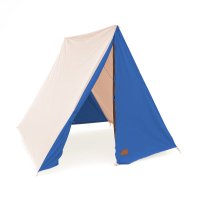 Tienda tipo A azul-albaricoque A-Zelt 190 – 3 x 2...