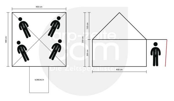 Tienda de caballeros 4 x 4 – Wolfram azul-natural