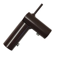 Pieza en L con espiga Ø 40 x 40 mm