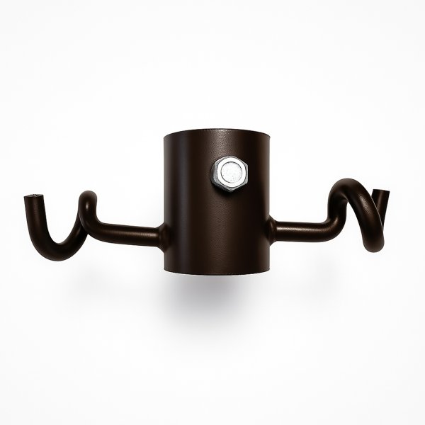 Gancho multifunción para postes de madera