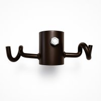 Gancho multifunción para postes de madera