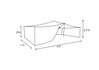 Tienda beduina 7 x 4 metros