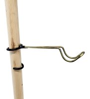 Gancho abrazadera multiusos para postes de tienda