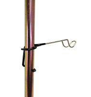 Gancho abrazadera multiusos para postes de tienda