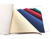 Muestrario de colores/telas