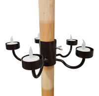 Kerzenhalter (für Stangen Ø 5,50 cm)